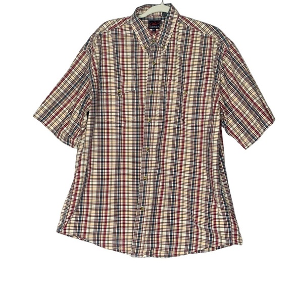 Roper Men's Shirt Plaid‎ Western Short Sleeve. Size XL - Picture 1 of 10